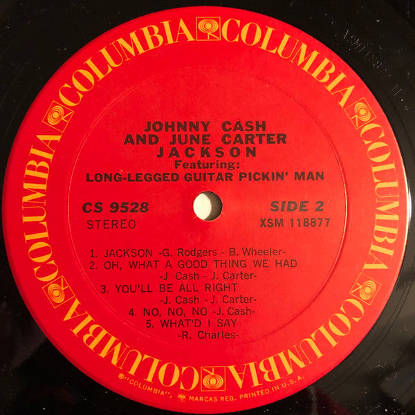 Johnny Cash And June Carter* : Jackson (LP, RE)