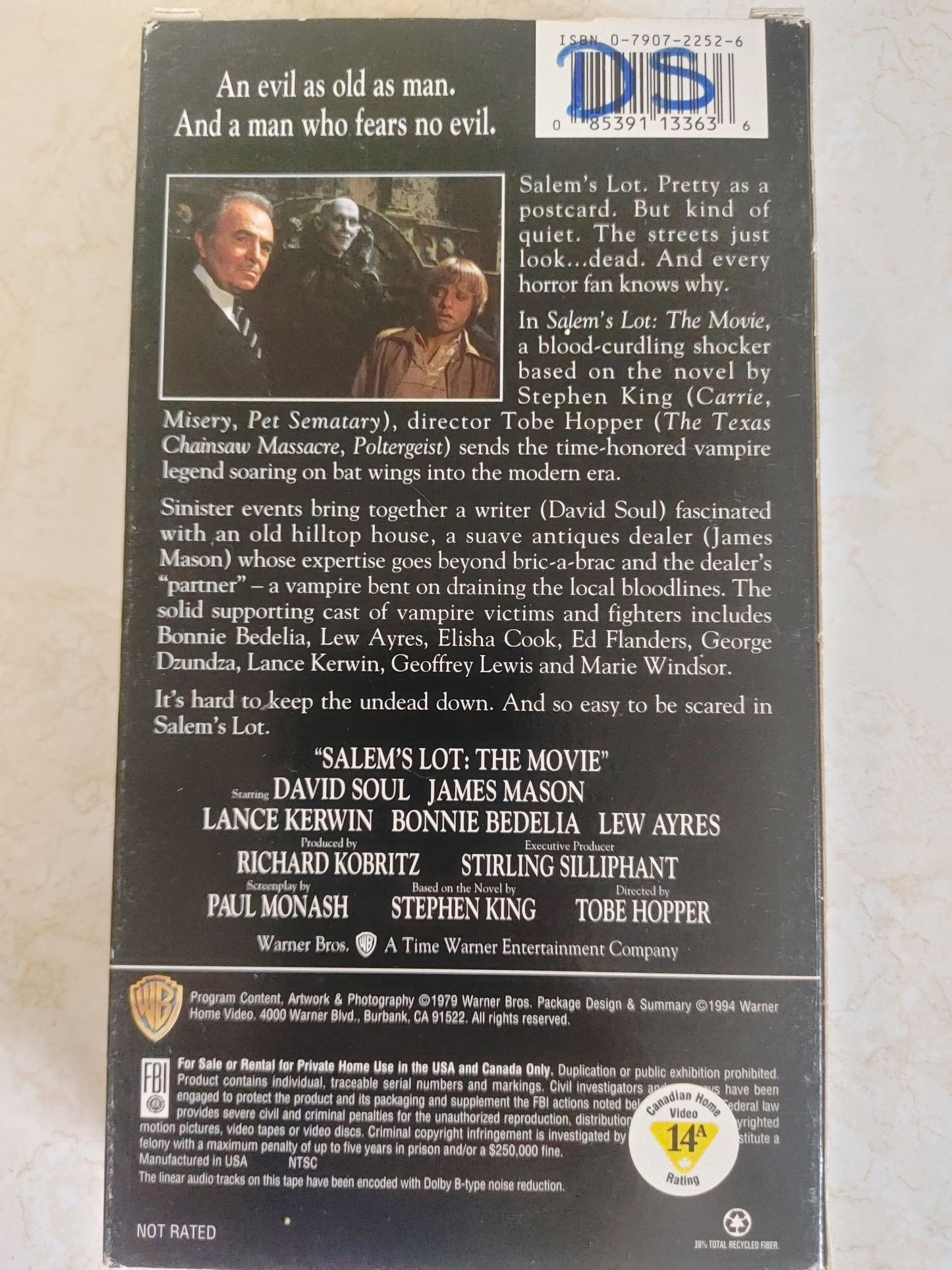 Salem's Lot VHS