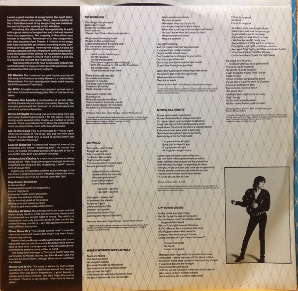 Peter Wolf : Up To No Good (LP, Album)