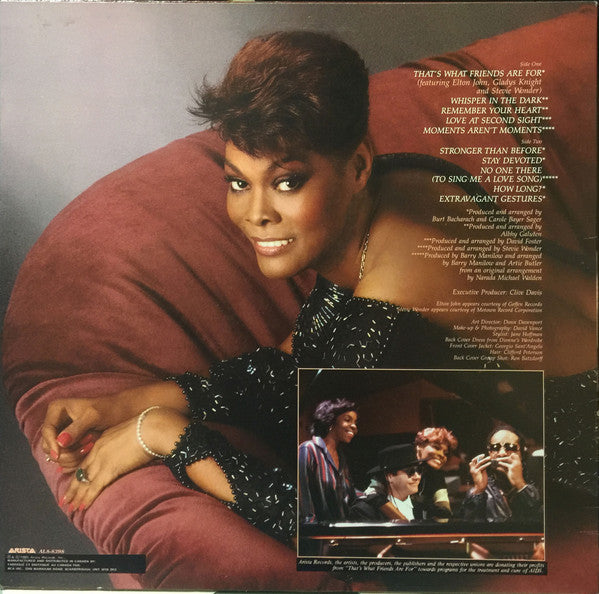 Dionne Warwick : Friends (LP, Album)