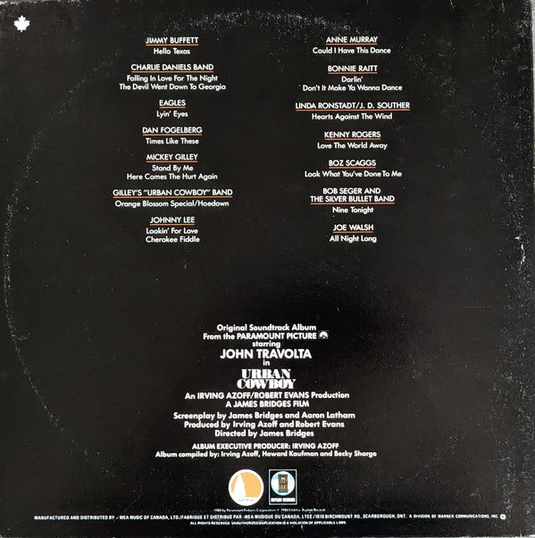 Various : Urban Cowboy (Original Motion Picture Soundtrack) (2xLP, Album, Comp, Gat)