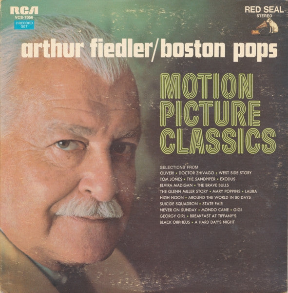 Arthur Fiedler / Boston Pops* : Motion Picture Classics (2xLP, Gat)