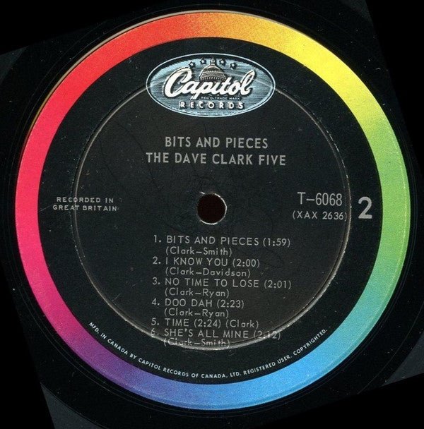 The Dave Clark Five : Bits And Pieces (LP, Album, Mono)