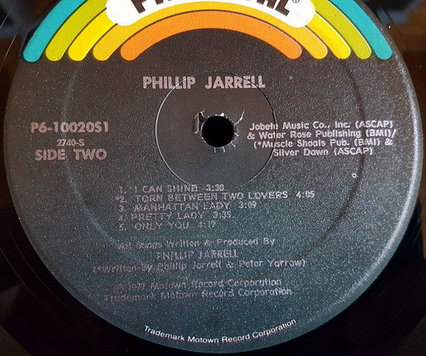 Phillip Jarrell : I Sing My Songs For You (LP, Album)