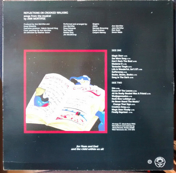 Ann Mortifee : Reflections On Crooked Walking (LP, Album)