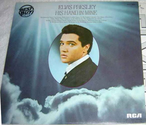Elvis Presley : His Hand In Mine (LP, Album, RE)