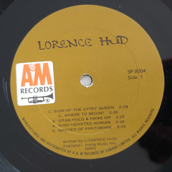 Lorence Hud : Lorence Hud (LP, Album)
