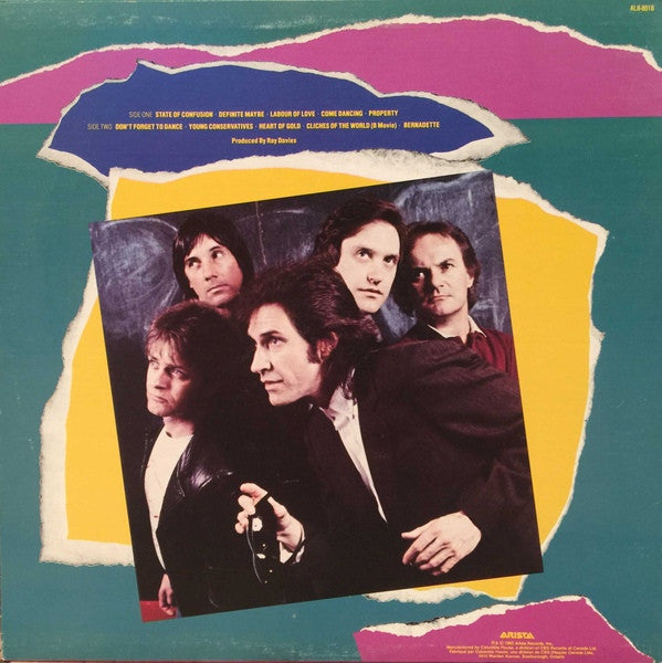 The Kinks : State Of Confusion (LP, Album, Club)