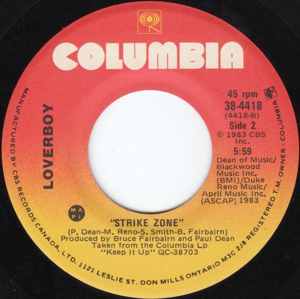 Ann Wilson And Mike Reno : Almost Paradise... (Love Theme From Footloose) (7", Single)