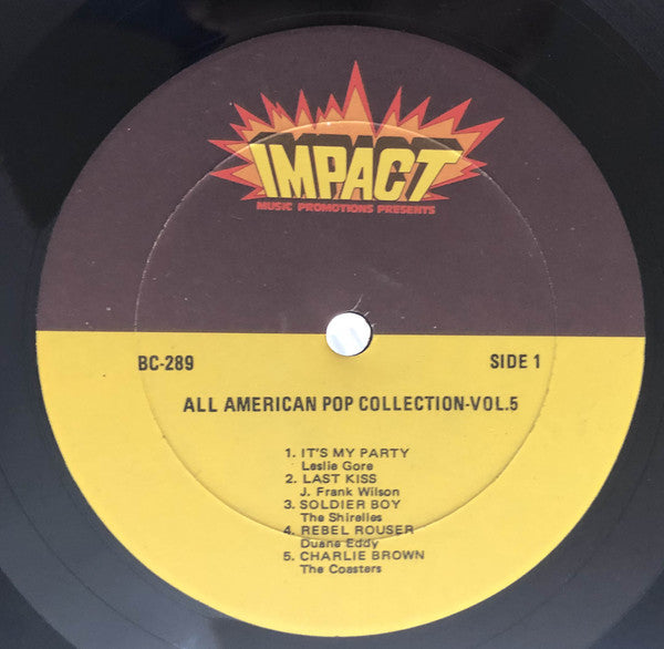 Various : The All American Pop Collection Volume 5 (LP, Comp)