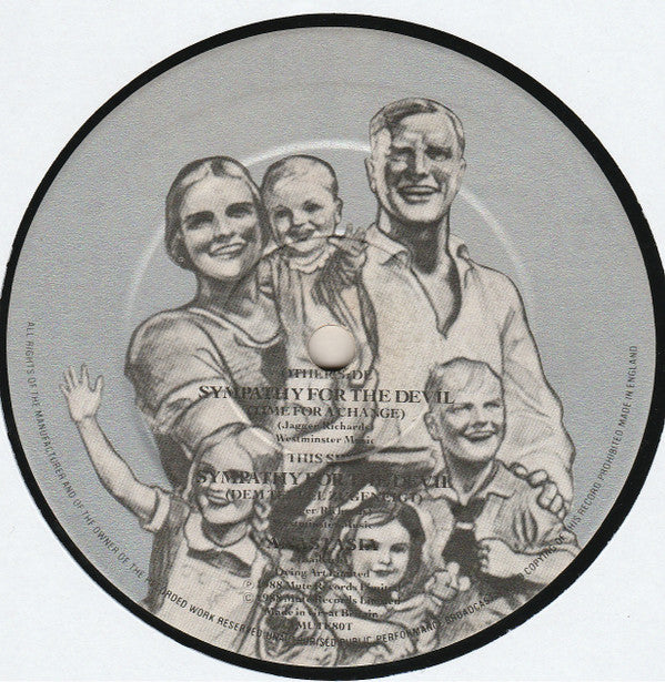 Laibach : Sympathy For The Devil (12", Single)