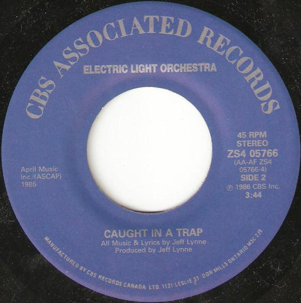 Electric Light Orchestra : Calling America (7", Single, Pic)
