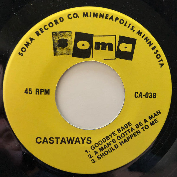 The Castaways : 6 Great Songs! (7", EP, Ltd, Unofficial)