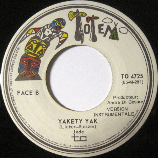Jade (2) : Yakety Yak (7", Single)