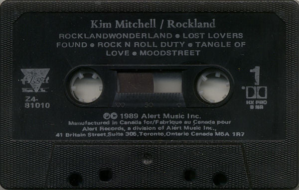 Kim Mitchell : Rockland (Cass, Album, Dol)