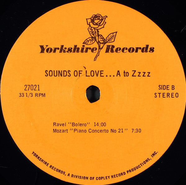 Fred Miller : The Sounds Of Love ...A To Zzzz (LP)