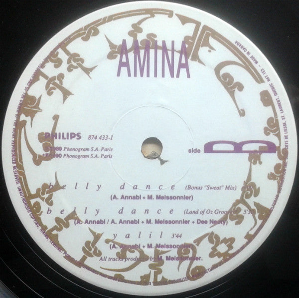 Amina : Belly Dance (12")