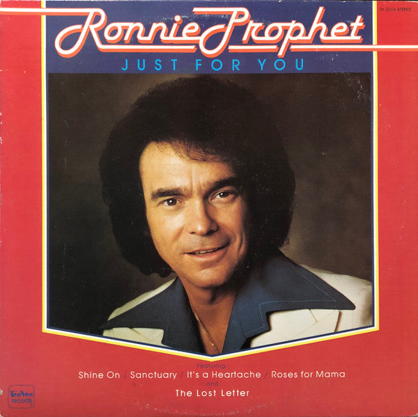 Ronnie Prophet : Just For You (LP, Album)