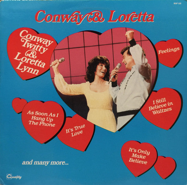 Conway Twitty & Loretta Lynn : Conway & Loretta (LP, Comp)