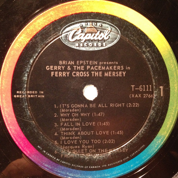 Gerry And The Pacemakers* : Ferry Cross The Mersey (LP, Mono)