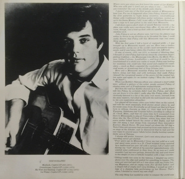 Leo Kottke : The Best (2xLP, Comp)