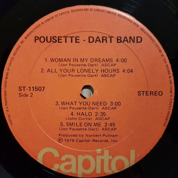 Pousette-Dart Band : Pousette-Dart Band (LP, Album)