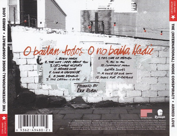 The (International) Noise Conspiracy* : Armed Love (CD, Album)