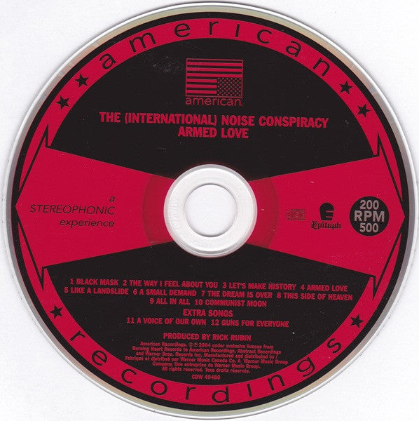 The (International) Noise Conspiracy* : Armed Love (CD, Album)
