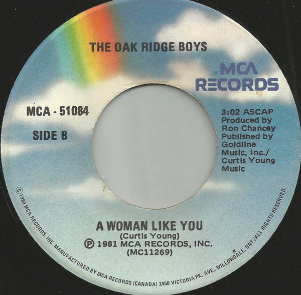 The Oak Ridge Boys : Elvira (7", Single)