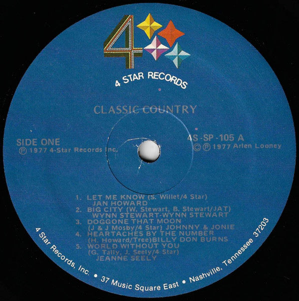 Various : Classic Country (LP, Comp)