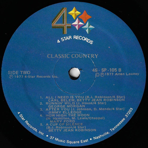 Various : Classic Country (LP, Comp)