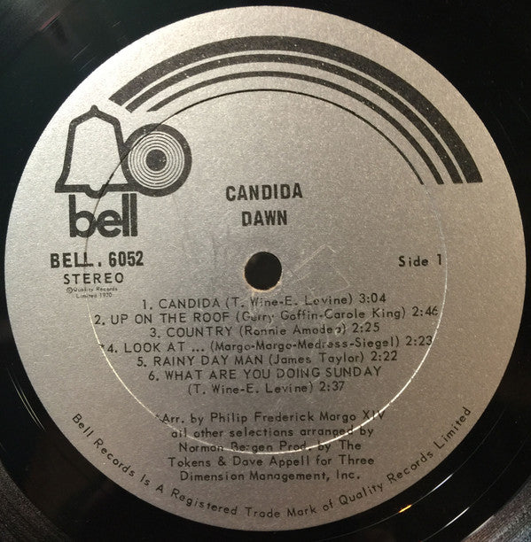 Dawn (5) : Candida (LP, Album)