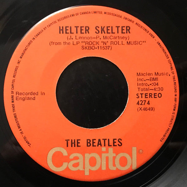 The Beatles : Got To Get You Into My Life (7", Single)