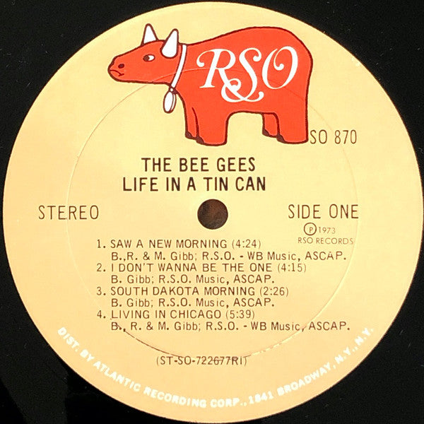 The Bee Gees* : Life In A Tin Can (LP, Album, RI)