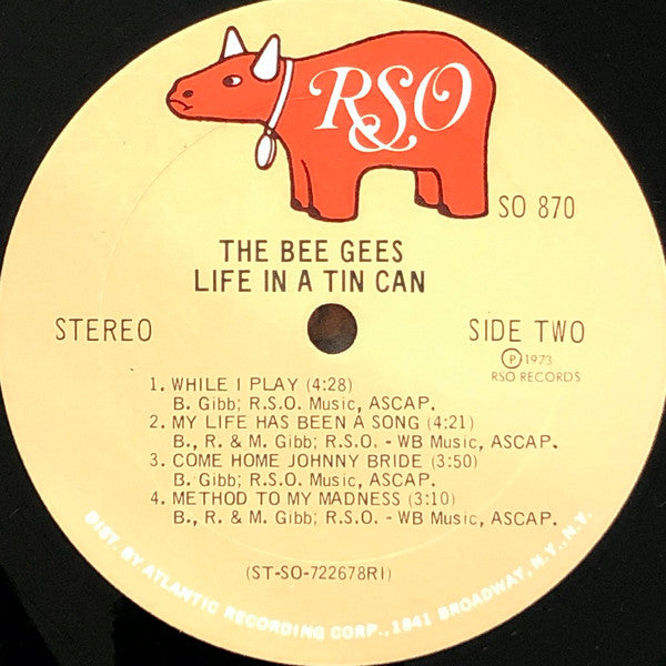The Bee Gees* : Life In A Tin Can (LP, Album, RI)