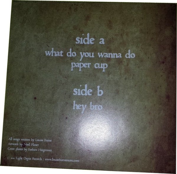 Louise Burns : Singles (7")