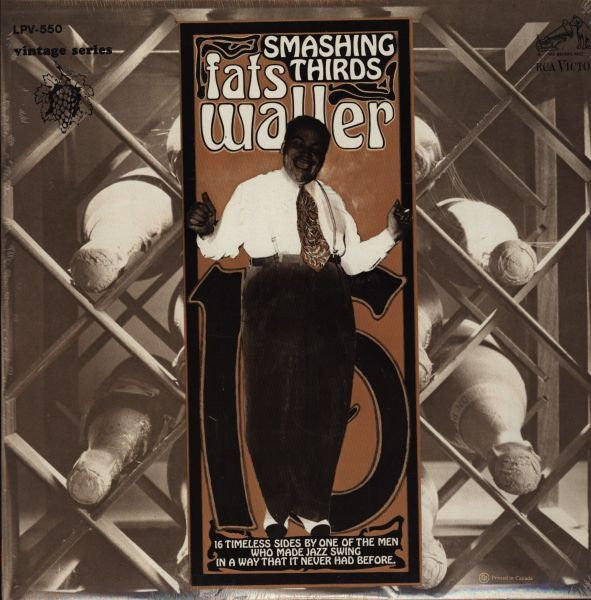 Fats Waller : Smashing Thirds (LP, Comp, Mono, RE, RM)