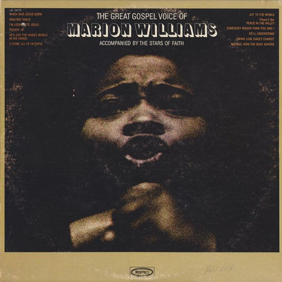 Marion Williams Accompanied By The Stars Of Faith : The Great Gospel Voice Of Marion Williams (LP, Album)