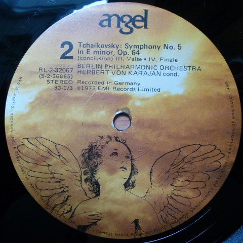Tchaikovsky*, Herbert von Karajan, Berlin Philharmonic* : Symphony No.5 (LP, Album)