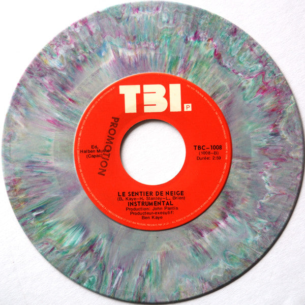 Gilles Girard Et Super Classels* : Le Sentier De Neige (7", Mar)