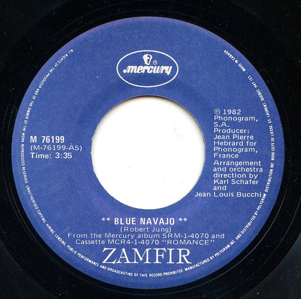 Zamfir* : Blue Navajo (7", Single)