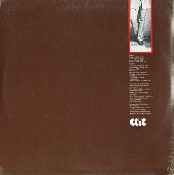 Cousineau : Cousineau (LP, Album)