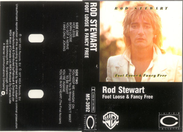 Rod Stewart : Foot Loose & Fancy Free (Cass, Album, RE, Dol)
