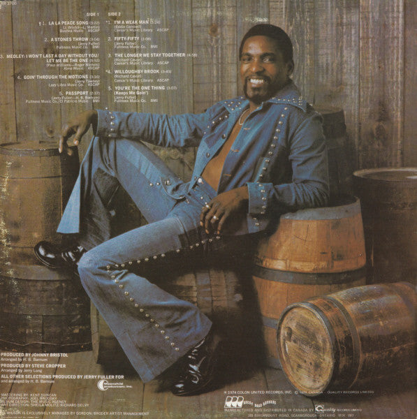 Al Wilson : La La Peace Song (LP, Album)