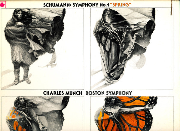 Charles Munch, Boston Symphony* / Schumann* : Symphony No. 1 'Spring'; Manfred Overture (LP, Album, RE, RM)