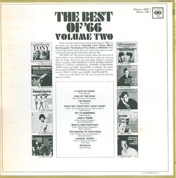Various : The Best Of '66 Volume Two (LP, Comp)