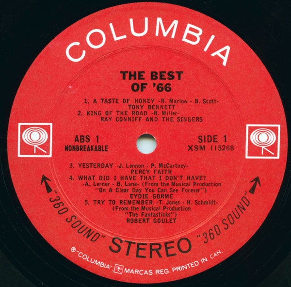Various : The Best Of '66 Volume Two (LP, Comp)