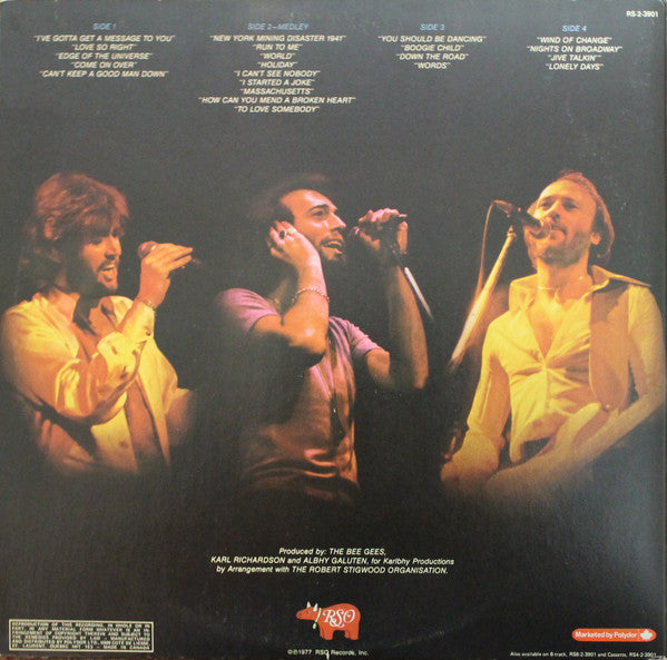 Bee Gees : Here At Last - Live (2xLP, Album, Gat)