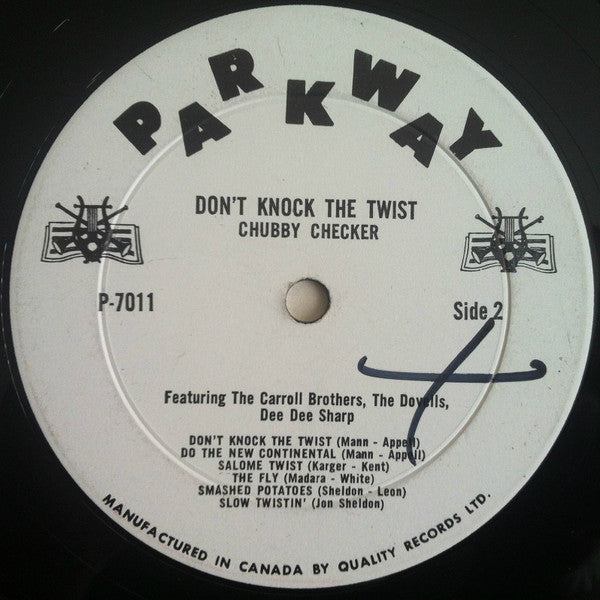 Chubby Checker Also Featuring The Dovells / The Carroll Brothers* / Dee Dee Sharp : Don't Knock The Twist - Original Soundtrack Recording (LP, Album)