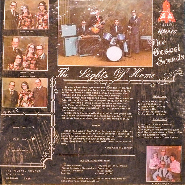 The Gospel Sounds (4) : The Lights Of Home (LP)